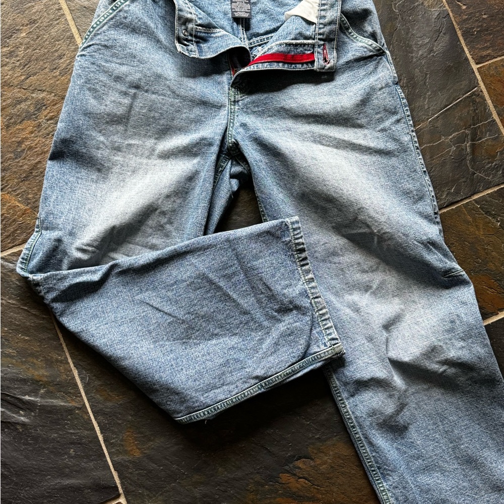 90’s Style Bugle Boy Light Blue Relaxed Jeans